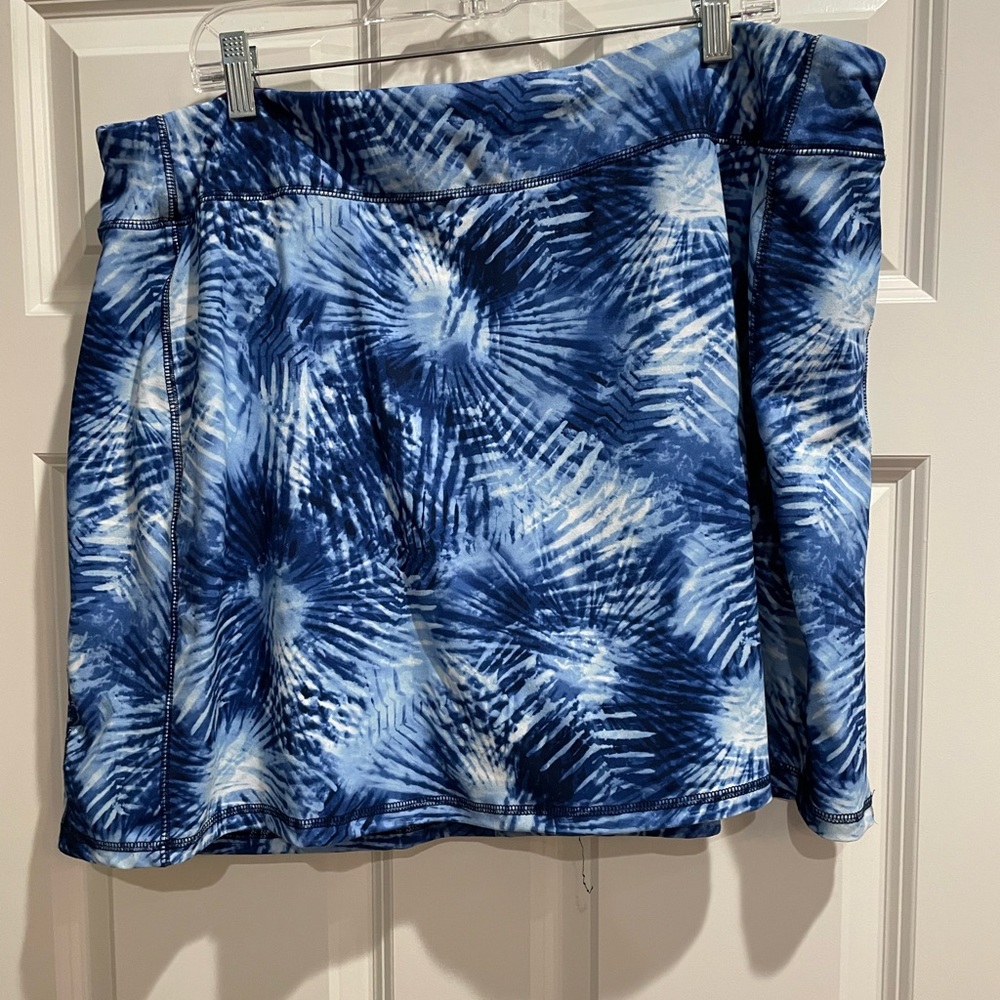 Lands’ End Skort Blue Size 2X